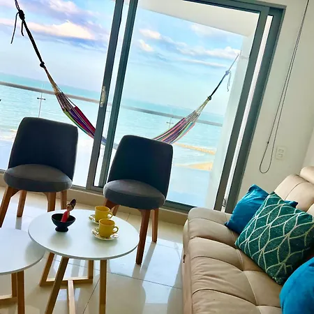 Apartamento Amazing Beachfront! 5m Wall City, Infinitypool,gym Cartagena