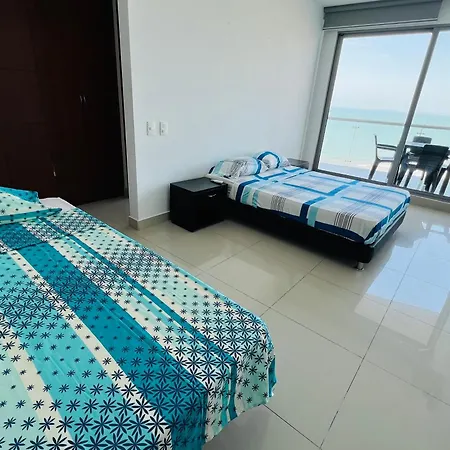 Apartamento Amazing Beachfront! 5m Wall City, Infinitypool,gym
