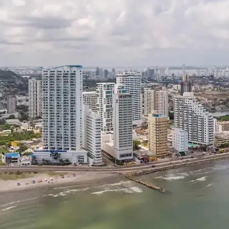 Amazing Beachfront! 5m Wall City, Infinitypool,gym Apartamento *